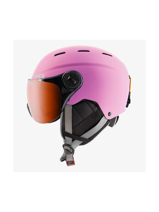 Sinner Typhoon Women's Helmet for Ski & Snowboard Pink