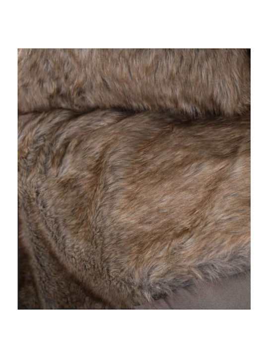 Teoran Pelt Ριχτάρι Πολυθρόνας Γούνινο 130x160εκ. 30