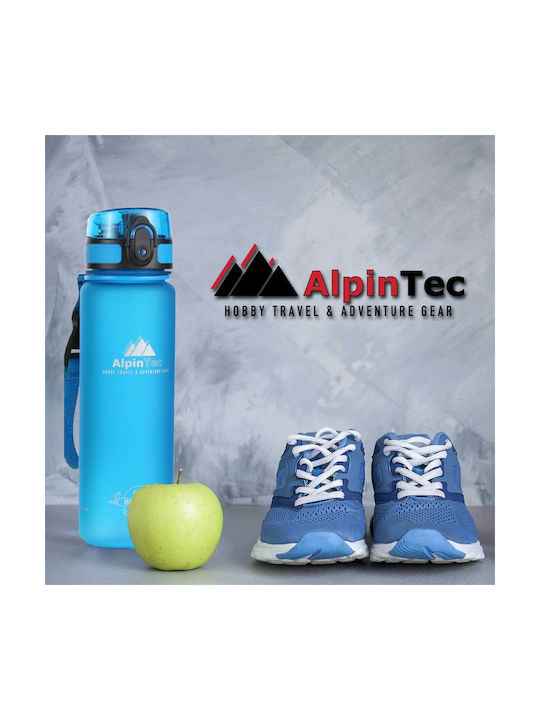 AlpinPro Spartan Warrior Water Bottle Plastic Bike 650ml Green