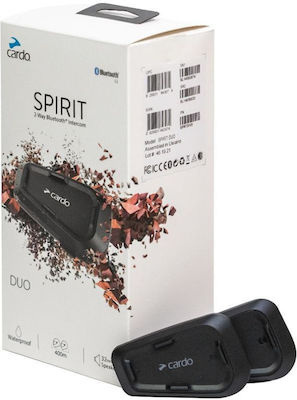 Cardo Spirit Dual Intercom for Riding Helmet with Bluetooth CR