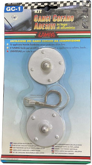 Lampa Bumper Car Hooks for Hood GC1 Compatible with