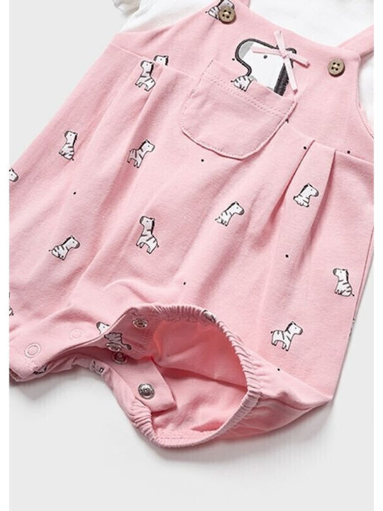 Mayoral Pink Bodysuit Set