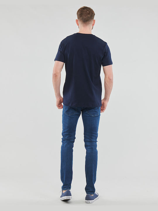 Pepe Jeans Herren T-Shirt Kurzarm Marineblau