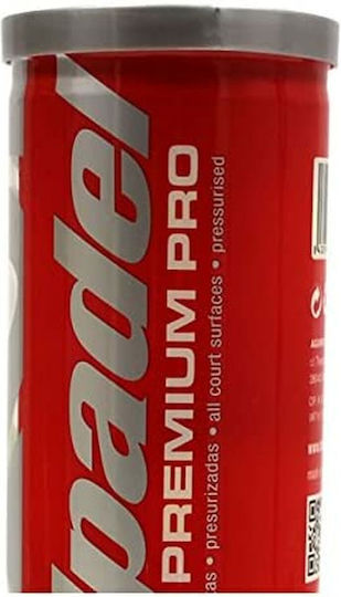 Bullpadel Premium Pro Tennisbälle Padel für Turnier 3 Stück