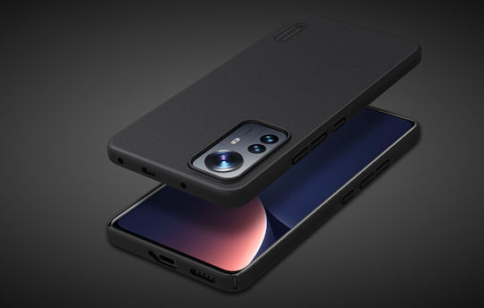 Nillkin Super Frosted Задна корица Силикон Черен (Xiaomi 12 Lite)