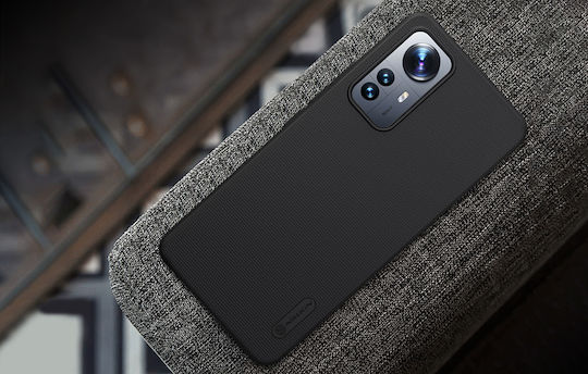 Nillkin Super Frosted Задна корица Силикон Черен (Xiaomi 12 Lite)