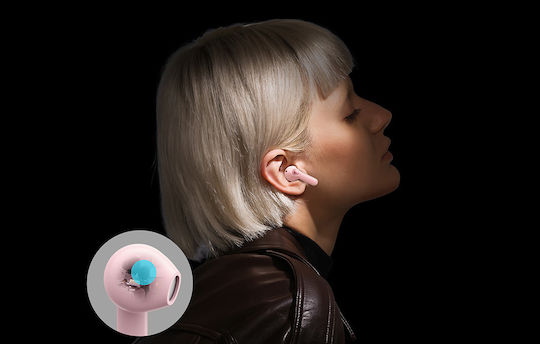 SoundPEATS Air3 In-ear Bluetooth Handsfree Earphones with Sweat Resistance and Charging Case Pink