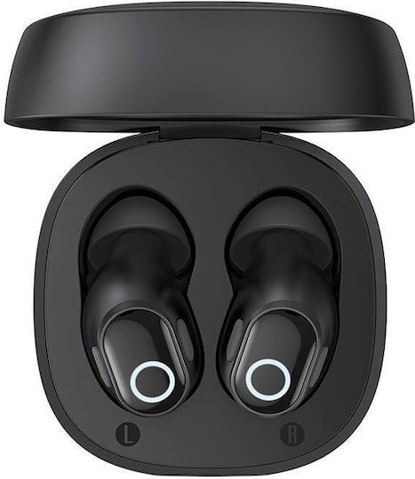 Baseus Bowie WM02 In-ear Bluetooth Handsfree Earphones with Charging Case Black