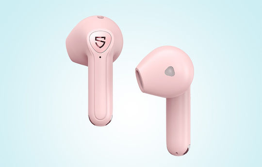 SoundPEATS Air3 In-ear Bluetooth Handsfree Earphones with Sweat Resistance and Charging Case Pink