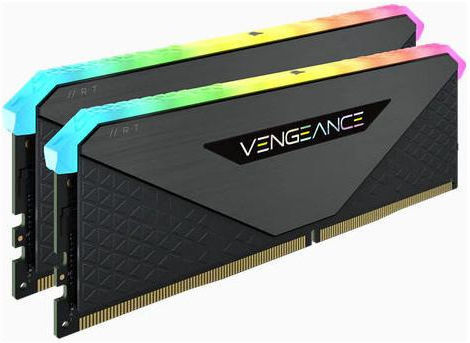 Corsair Vengeance RGB RT 16GB DDR4 RAM cu 2 module (2x8GB) și