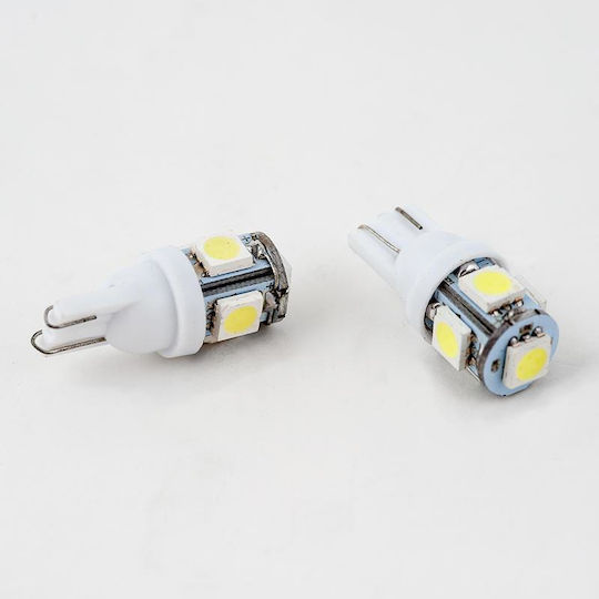 Carman Lamps Car & Motorcycle 5smd Canbus 5050 T10 Canbus LED 2pcs