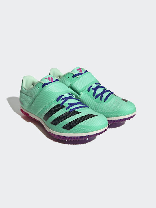 Adidas Adizero High Jump Αθλητικά Παπούτσια Spikes Pulse Mint / Core Black / Lucid Blue