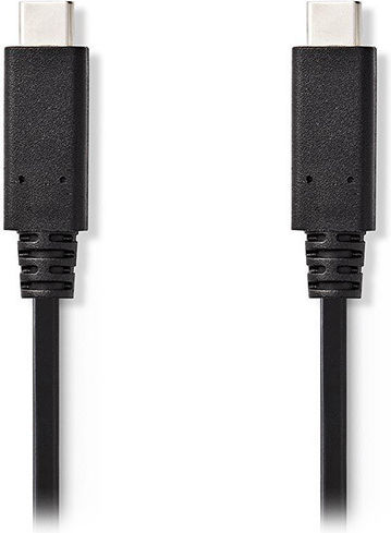 Nedis 233-2374 USB 3.2 Cable USB-C Male - USB-C 15W Black 2m
