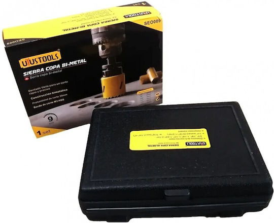 UYUS TOOLS Hole Saw Kit for Wood and Metal
