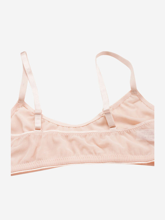 Norddiva Lingerie Unterwäsche-Set für Damen Sport-BH mit Brasilien Nude Tiffani