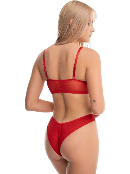 Norddiva Lingerie Underwear Set with Sports Bra & Brazil Tiffani Norddiva Lingerie Underwear Set with Sports Bra & Brazil Tiffani