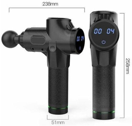 Factory M-29767 Πιστόλι Μασάζ για τον Αυχένα, τα Πόδια, το Σώμα & τα Χέρια με Δόνηση