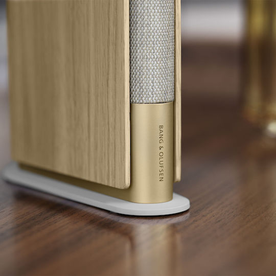 Bang & Olufsen Beosound Emerge Αυτοενισχυόμενο Ηχείο με Wi-Fi & Bluetooth 120W Gold Tone / Light Oak