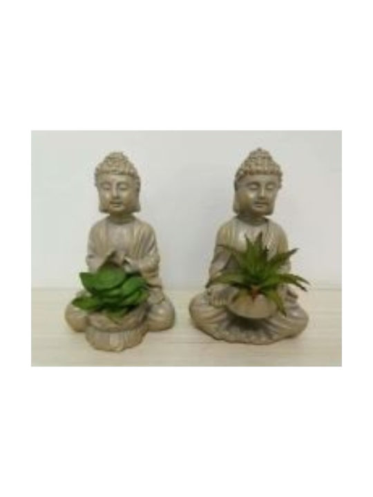 Artekko Budiști Decorativi din Beton 10x10x16cm 2buc