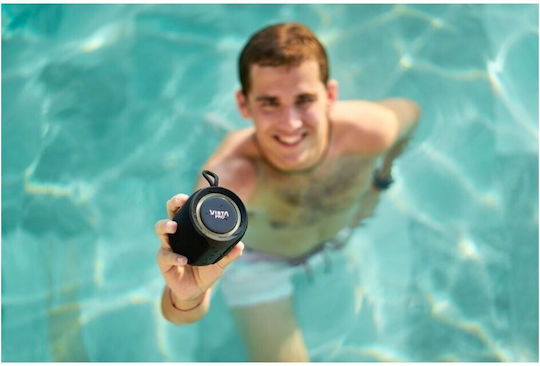 Vieta Pro Groove Waterproof Bluetooth Speaker 20W with Battery Life up to 12 hours Blue