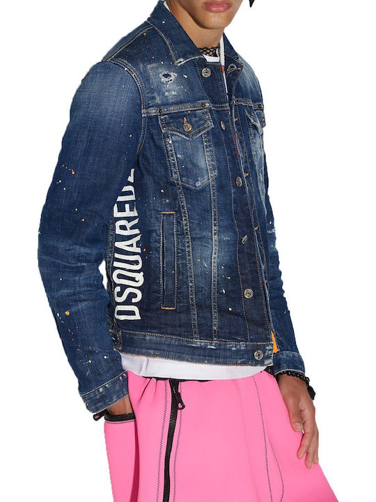 Jacheta Denim Albastru