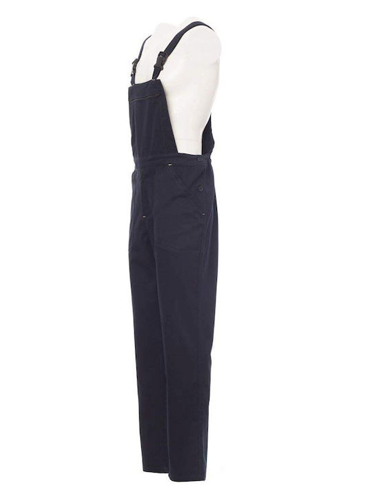 Payper Trolley Work Coveralls Dungarees Cotton Navy Blue