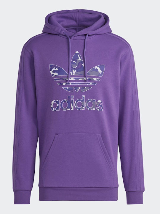 Graphics Camo Infill Hanorac Cu Glugă Violet Activ