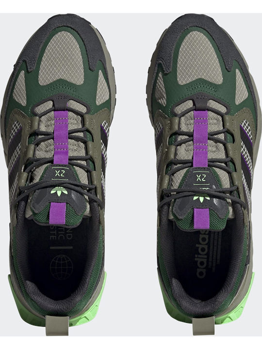 【ぴと】 adidas ZX 1K Boost Seasonality 2.0 Adidași Pentru Bărbați Kaki