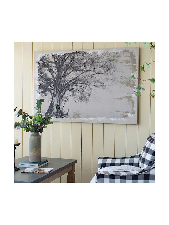 Artekko Πίνακας σε Καμβά Ασπρόμαυρος 150x100cm
