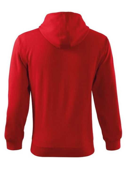 Malfini Werbe-Hoodie in Rot Farbe