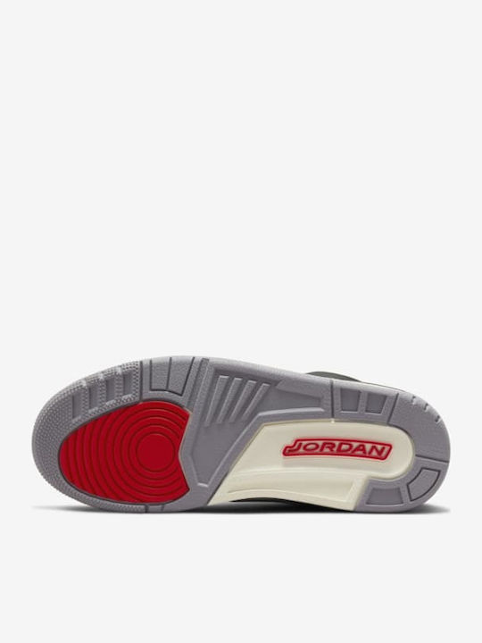 Air  3 Retro Boots Black / Fire Red / Metallic Gold / Cement Grey