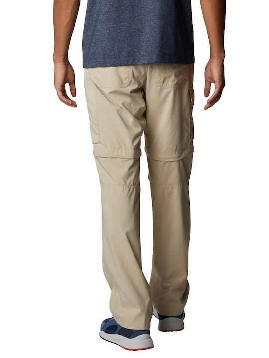 Columbia Silver Ridge Utility Convertible Lang Hose Wandern Beige