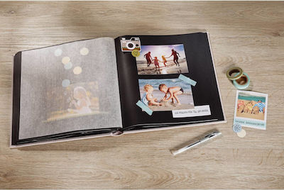 Walther Photo Album with 100 Pages Cream Fun 30x30cm