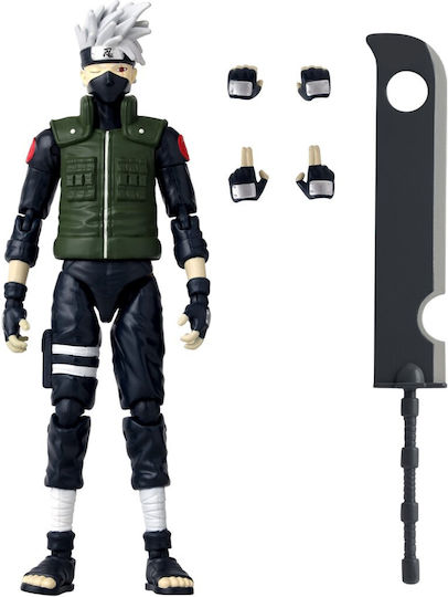 Bandai Spirits Naruto Hatake Kakashi Marele Război Ninja Al Patrulea Figură De Acțiune 16.5cm