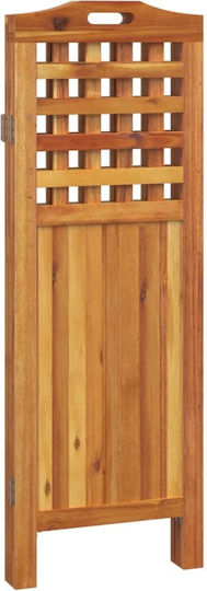 vidaXL Dekorativer Raumteiler Hölzernes mit 3 Paneelen 121.5x115cm