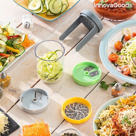 InnovaGoods Vigizer Τρίφτης για Φρούτα & Λαχανικά με Δοχείο