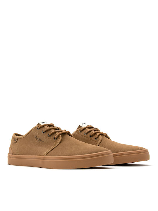 Pepe Jeans Colin Herren Sneakers Tabac Braun