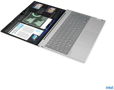 Lenovo ThinkBook 13x G2 IAP 13.3" QHD+ (Ядро i5-1235U/16ГБ/512ГБ SSD/W11 Pro) Буреносно сиво (GR Клавиатура)