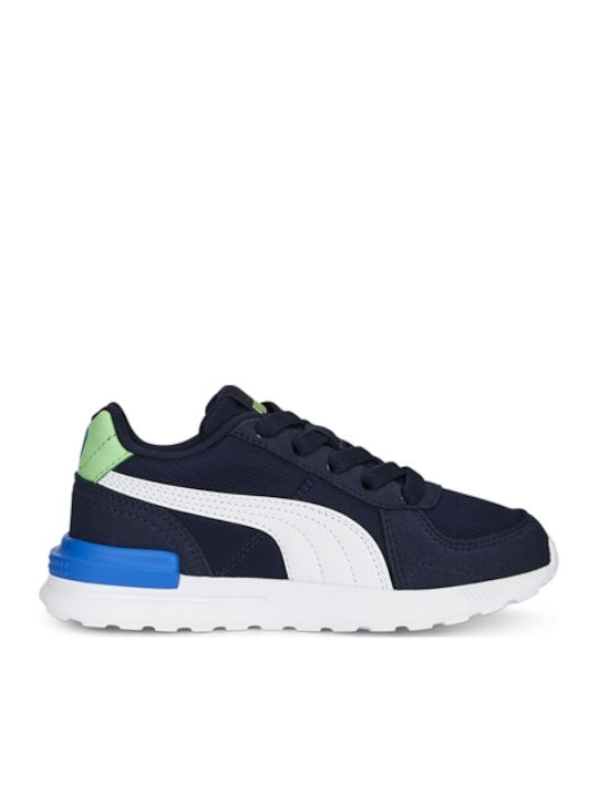 Graviton AC Kids Sneakers White Summer Green / Victoria Blue