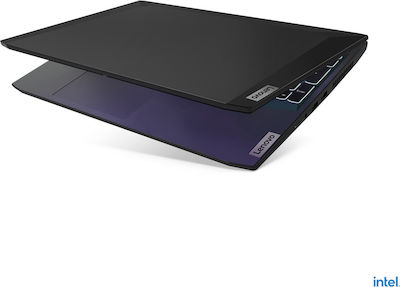 Lenovo IdeaPad Gaming 3 15IHU6 15.6" IPS FHD (Kern i5-11320H/8GB/256GB SSD/GeForce GTX 1650/No OS) Shadow Black (US Keyboard)