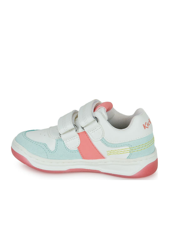 Παιδικά Sneakers με Σκρατς Λευκά