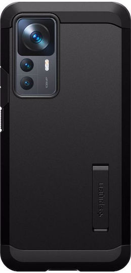 Spigen Tough Armor Back Cover Πλαστικό Μαύρο (Xiaomi 12T / 12T Pro)