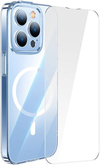 Baseus Crystal Magnetic Задна корица Пластмаса 0.1мм Прозрачен (iPhone 14 Pro)