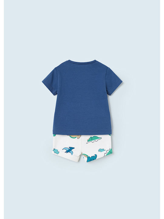 Mayoral Kids Set with Shorts Summer 2pcs Navy Blue