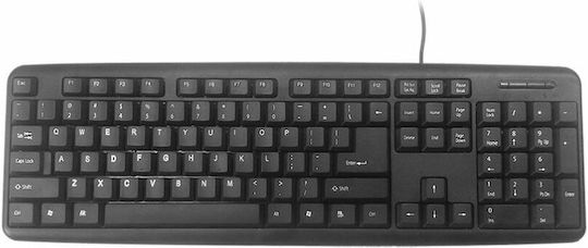 Gembird KB-U-103 Nur Tastatur Englisch US
