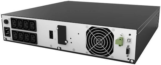 NJOY Aster 2K UPS On-Line 2000VA 1800W with 8 IEC Power Plugs