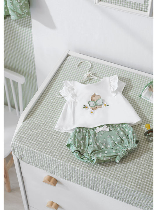 Mayoral Kids Set with Shorts Summer 2pcs White