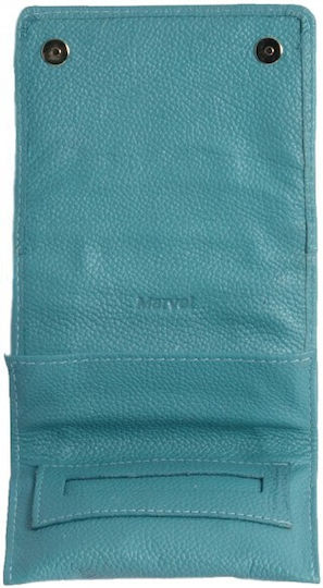 Marvel Lederne Tabaktasche mit magnetischem Verschluss Navy Blue
