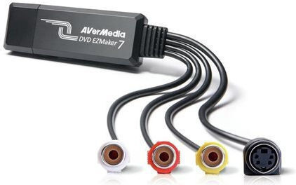 AVerMedia Dvd Ezmaker 7 Video Capture για Laptop / PC και σύνδεση USB-A