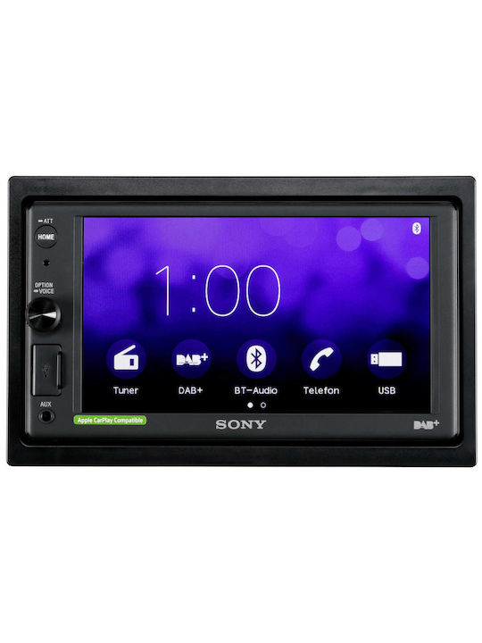 Sony Sistem Audio Auto 2DIN (Bluetooth/USB) cu Ecran Tactil 6.2"